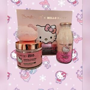 HELLO KITTY 💓 The creme shop | lovely luxury set 💓